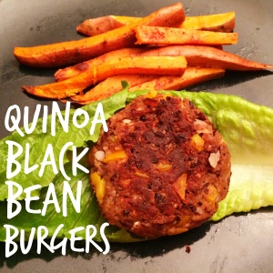 Quinoa Black Bean Burgers